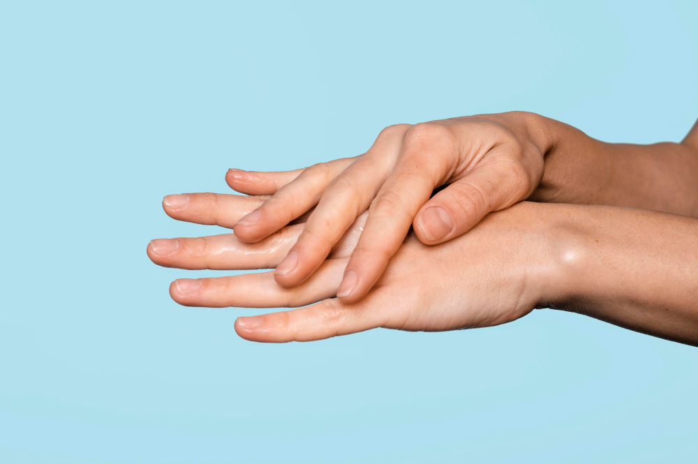 il formicolio alle mani